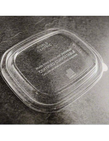 Eccocane PLA Dome Lids  34 oz  300/Case