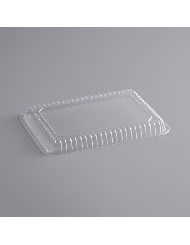 Oblong Clear Plastic Dome Lid for 2.25 lb. &...