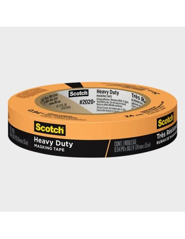 3M Scotch®15/16" x 60 Yards Orange Heavy-Duty...