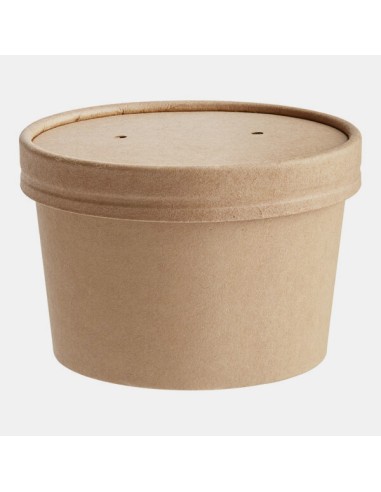 6 oz. Kraft Poly-Coated Paper Food Cup with...