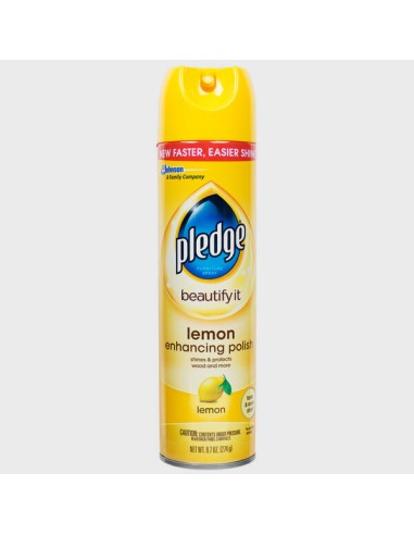 SC Johnson Pledge® 9.7 oz. Lemon Clean Aerosol...