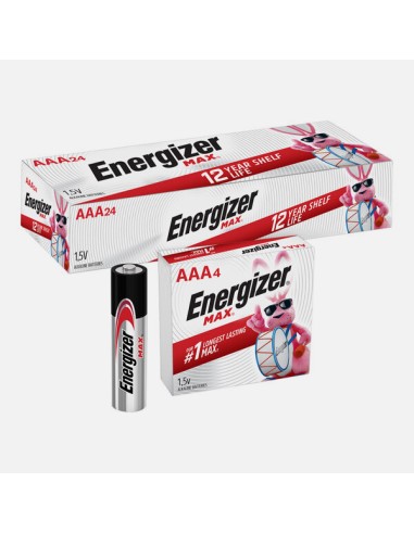 Energizer MAX E92BP-24 AAA Alkaline Batteries -...