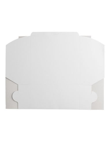 Baker's Lane 12" x 12" x 6" White / Bakery Box...