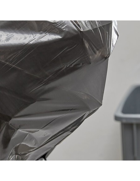 Black Garbage Bag, Roll,  40-45 Gal, 1.2 Mil 100/Case