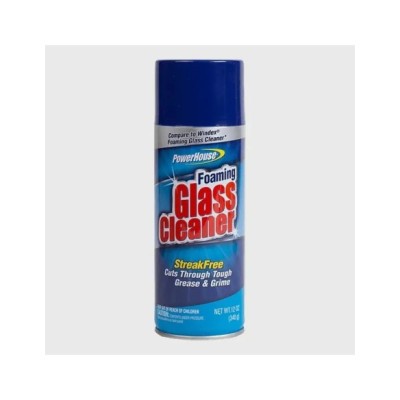 PowerHouse Foaming Glass Cleaner 12oz  ( 2 Pack ) 2