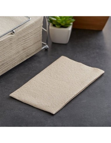 Hoffmaster 12" x 17" Linen-Like Natural Kraft...