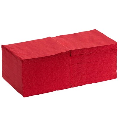 Choice Red 2-Ply Customizable Beverage / Cocktail Napkin... 2