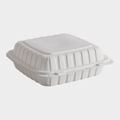 Dart ProPlanet 9" x 9" x 3" White Mineral-Filled 1...