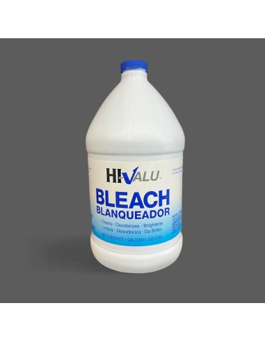 Hi-Valu Cleaning Bleach 1 Gallon/128 oz Bottle...