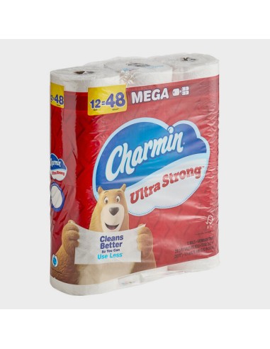 Charmin Ultra Strong 4" x 4" 2-Ply 220 Sheet...