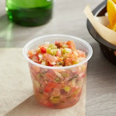 Dart Solo 5.5 oz. Clear Plastic Souffle Cup / Portion Cup... 2