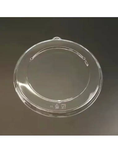 Lid Flat Plastic Clear Round For 24-32-48 OZ...