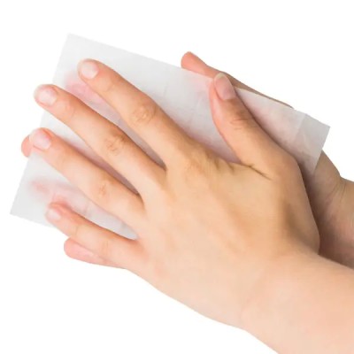 Moist Towelette, Blue, 6.25" x 4.5" 1,000/Case 2