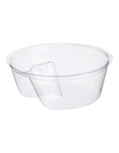 Dart 3.5 oz. Clear PET Single Compartment Cup...