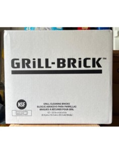 Scrubble by ACS GB12-TSH 8" x 4" x 3 1/2" Grill Brick -... 2