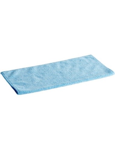 Lavex Janitorial 16" x 16" Blue Microfiber...