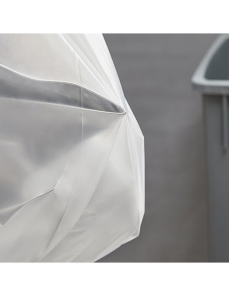 HDPE Econ Clear Garbage Bag Coreless Roll 12-16 Gal 1/CS/250