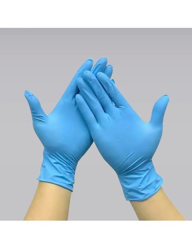 Blue Nitrile Gloves  10 Boxes 100 gloves, 1000...