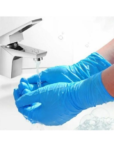 Blue Nitrile Gloves  10 Boxes 100 gloves, 1000...
