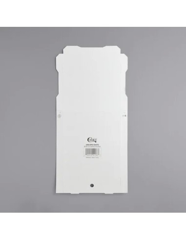 10″ x 10″ x 2″ White Customizable Corrugated...