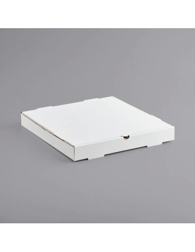 10″ x 10″ x 2″ White Customizable Corrugated...