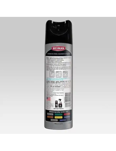 Weiman 17 oz. Stainless Steel Cleaner and...