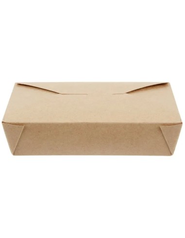 Kraft No 2 Microwavable Folded Paper Take-Out...