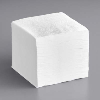 2-Ply White Beverage Cocktail Napkin - 3000/Case