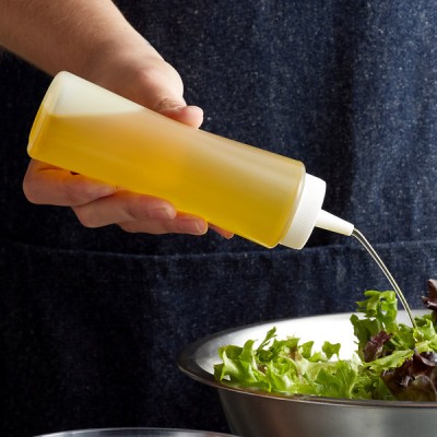 2 oz. Clear Squeeze Bottle - 12/Pack 2