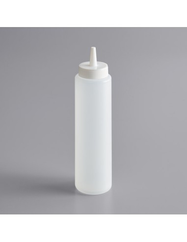 2 oz. Clear Squeeze Bottle - 12/Pack