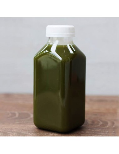12 oz Square Juice Bottle | PET | Boxed | 228...