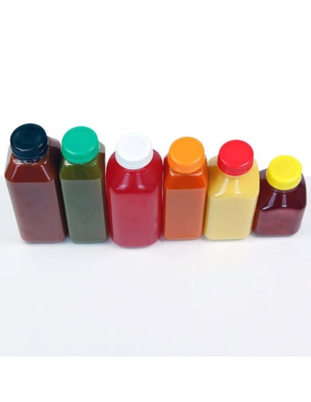 White Tamper Evident Caps for Juice Bottles | 38mm DBJ | 228 caps