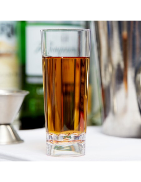 Fineline Tiny Temptations 6413-CL 2 oz. Tiny Barware Clear Cordial Plastic Shot Glass - 200/Case