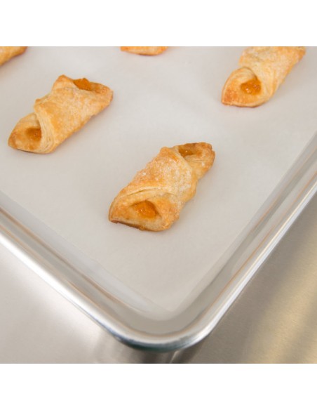 Baker's Mark 12" x 16" Half Size Quilon® Coated Parchment Paper Bun / Sheet Pan Liner Sheet - 1000/Case