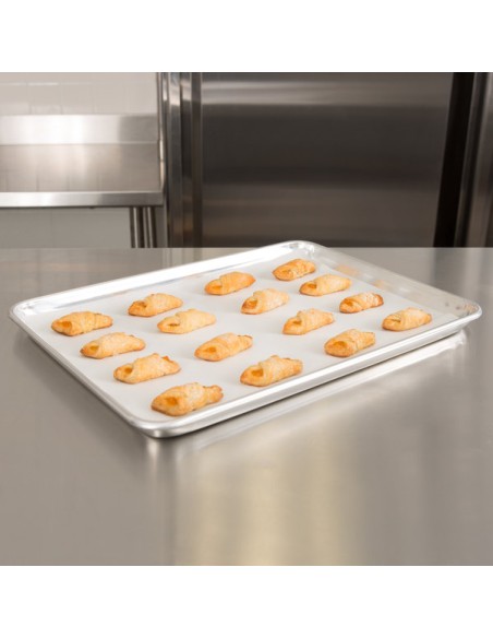 Baker's Mark 12" x 16" Half Size Quilon® Coated Parchment Paper Bun / Sheet Pan Liner Sheet - 1000/Case