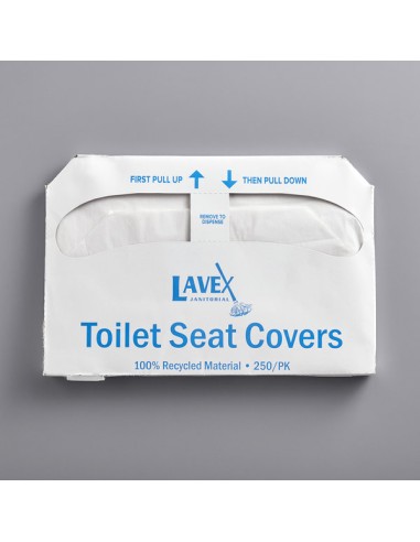 Lavex Janitorial Half Fold Paper Toilet Seat...