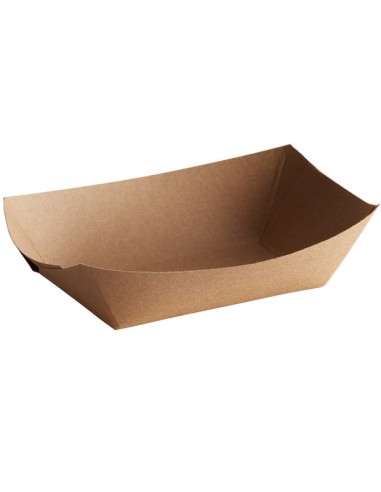 2 lb. Natural Eco-Kraft Customizable Paper Food...