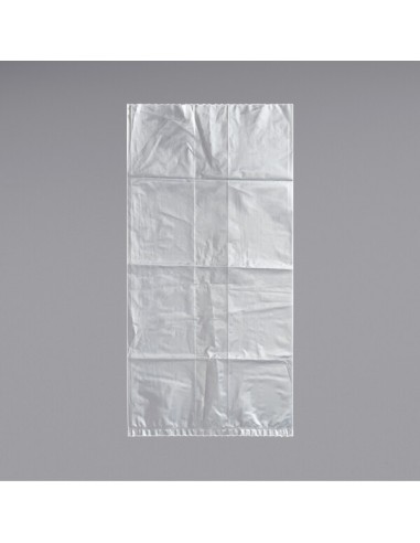 10" x 8" x 24" 1.5 Mil Clear Gusseted...